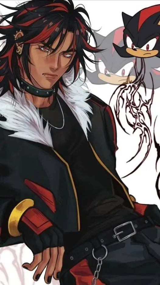 ai character: shadow  background