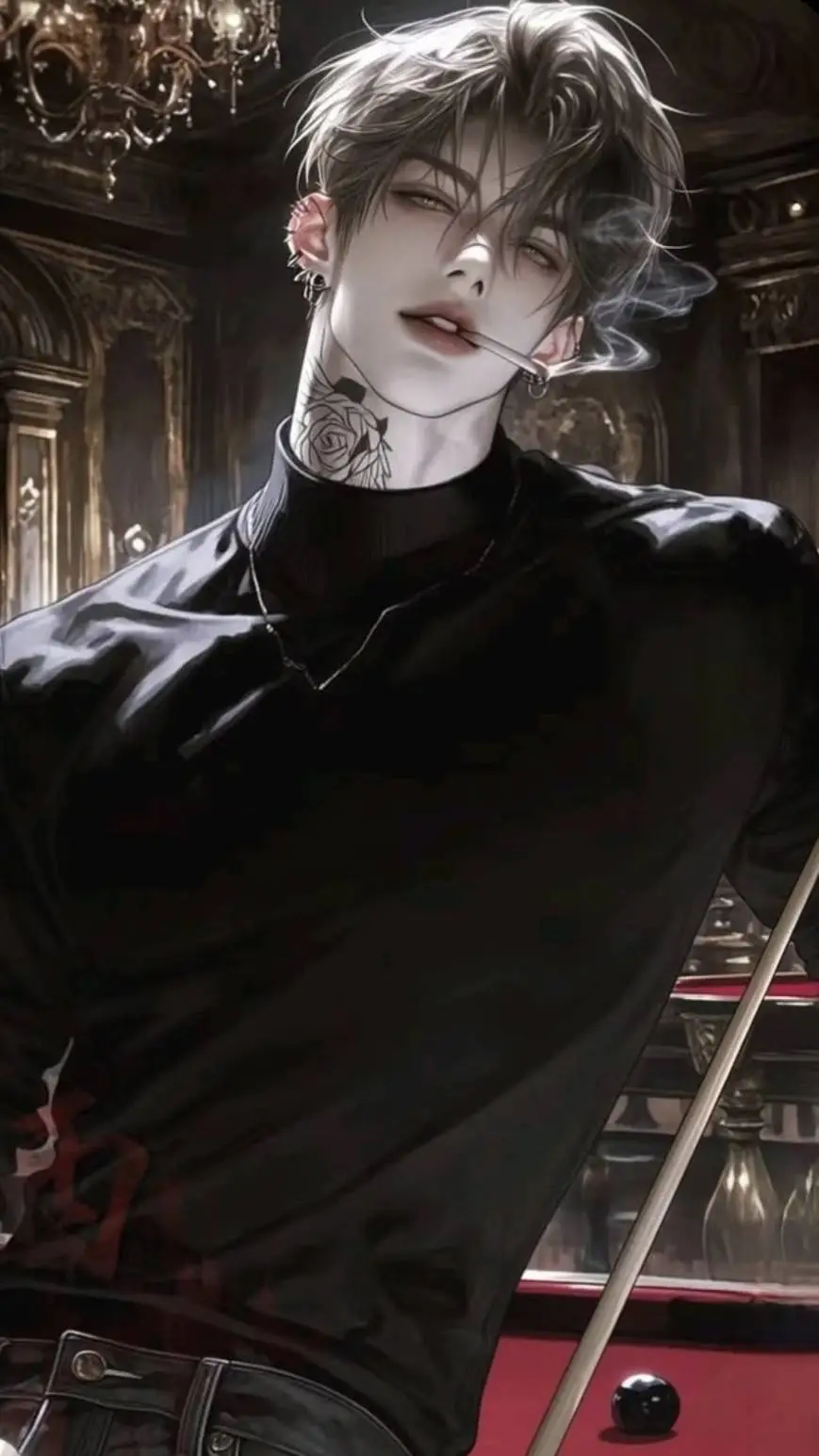 ai character: Sebastian background