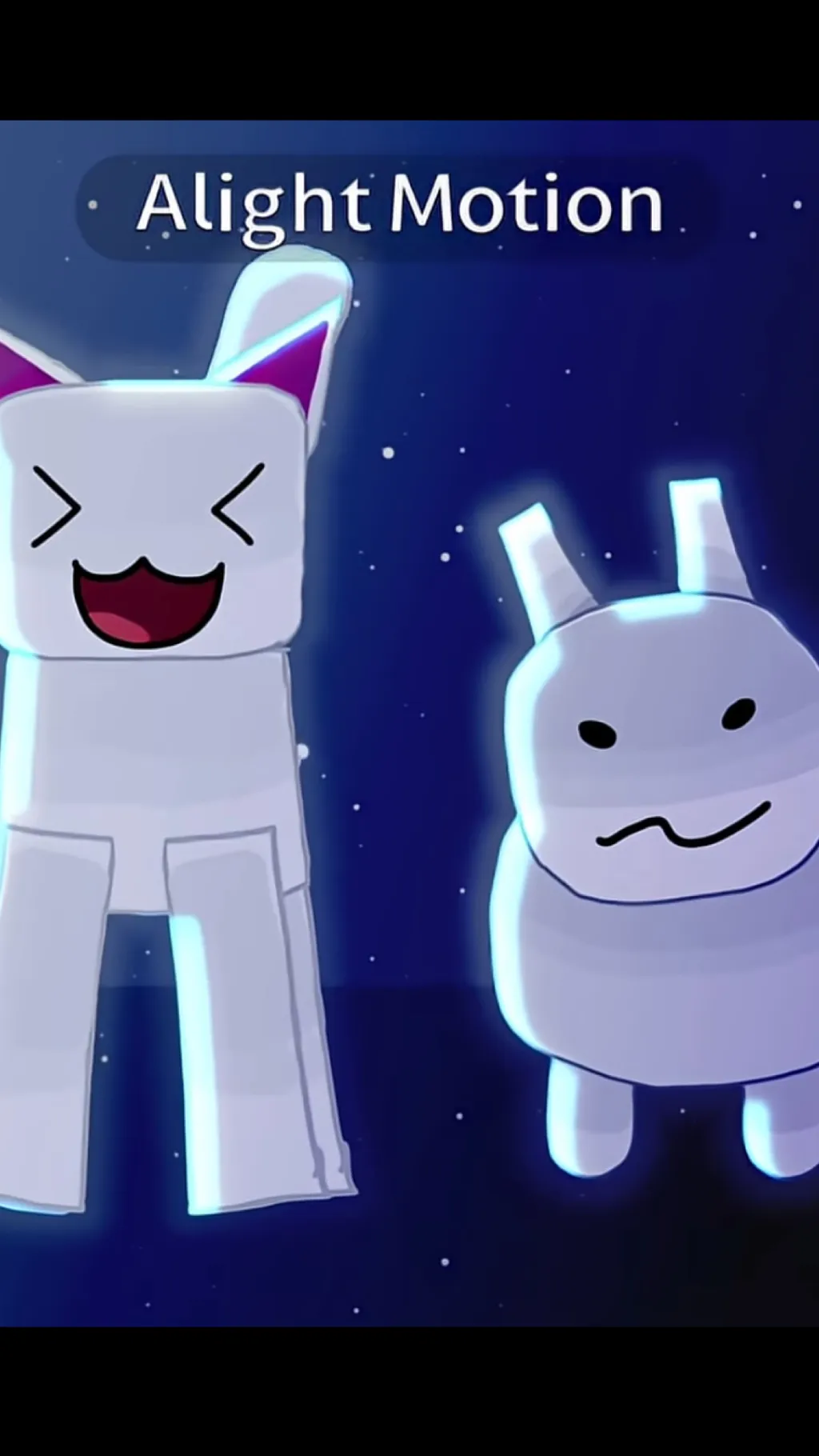 ai character: Gubby and cat background