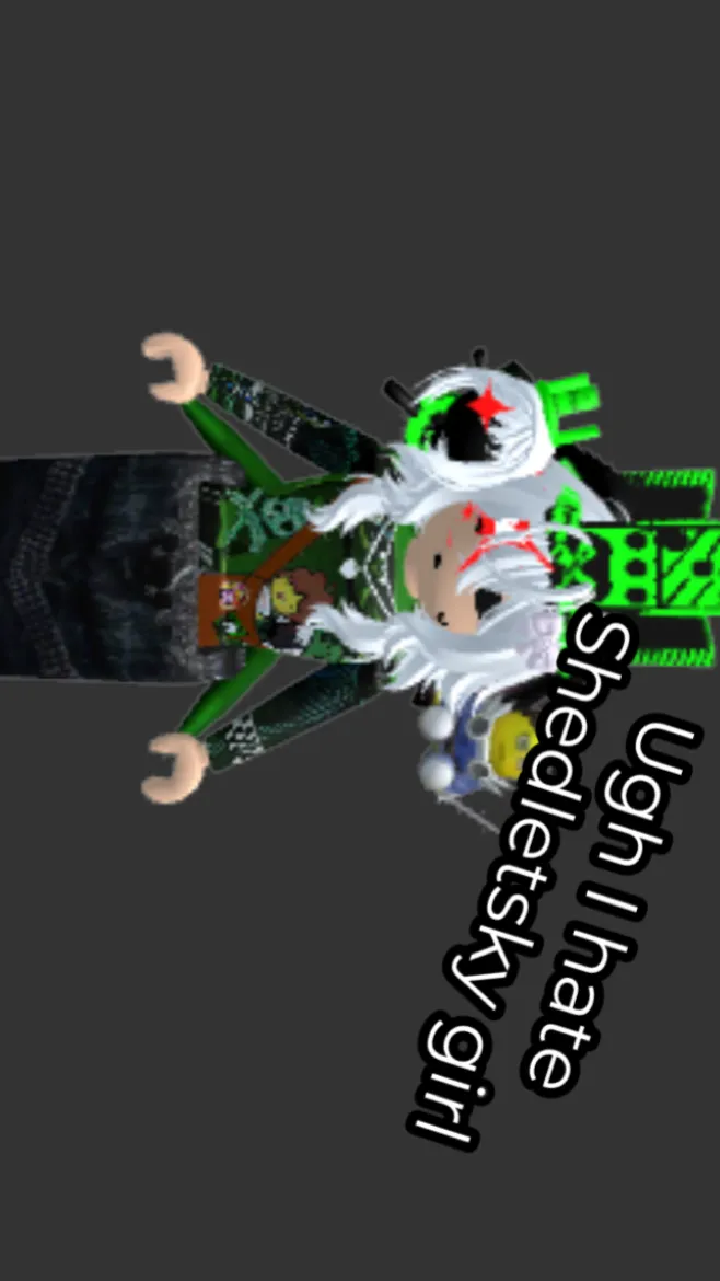 ai character: Girl forsaken background