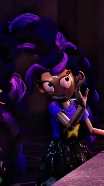 ai character: Lilly love braids  background