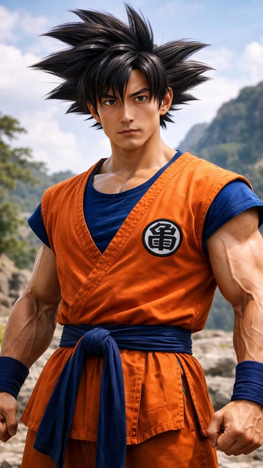 ai character: Son Goku background