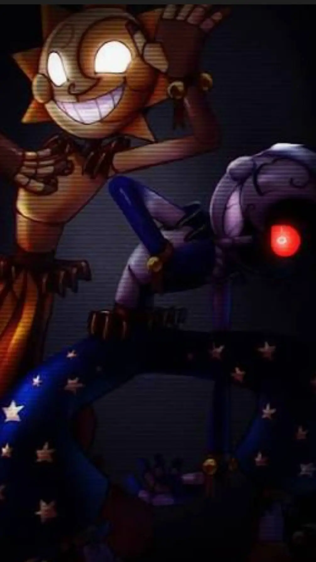 ai character: Sun & Moon (TSAMS) background