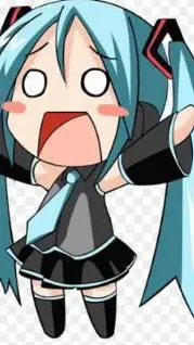 ai character: miku background
