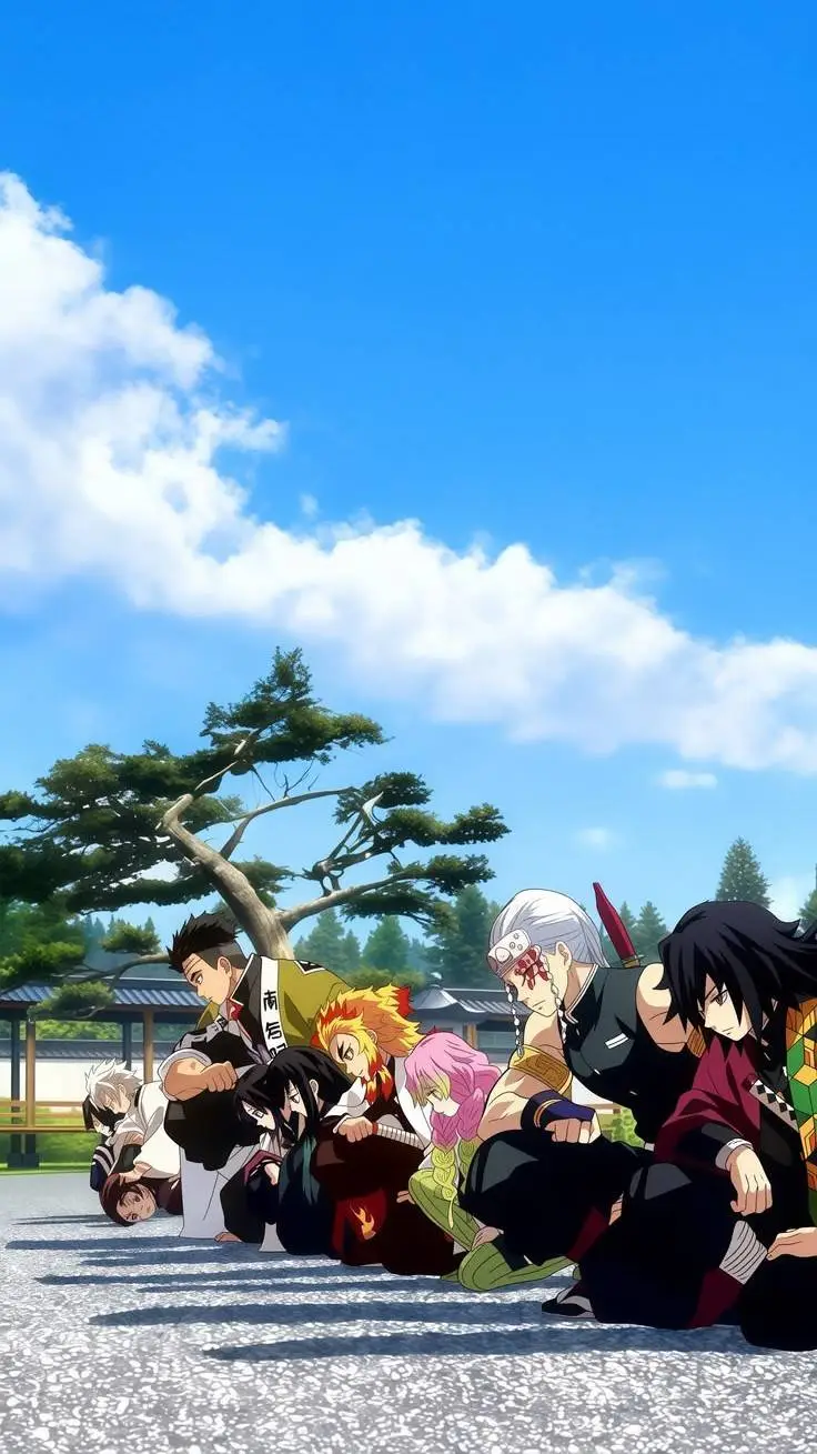 ai character: Demon Slayer background