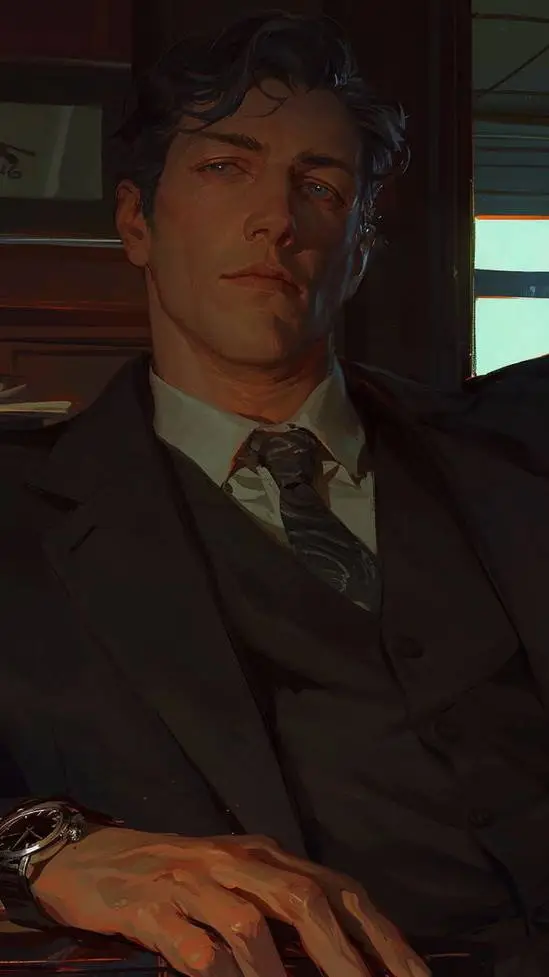 ai character: Vincent Sinclair  background