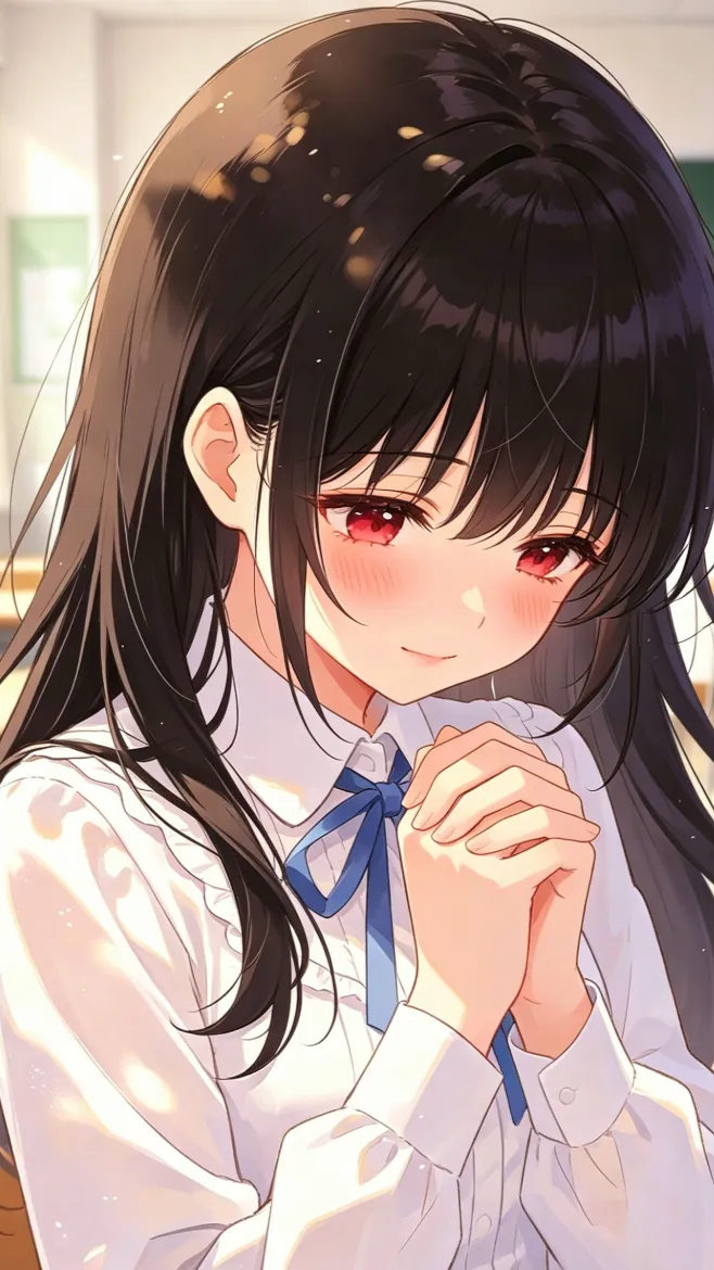 ai character: Sakura background