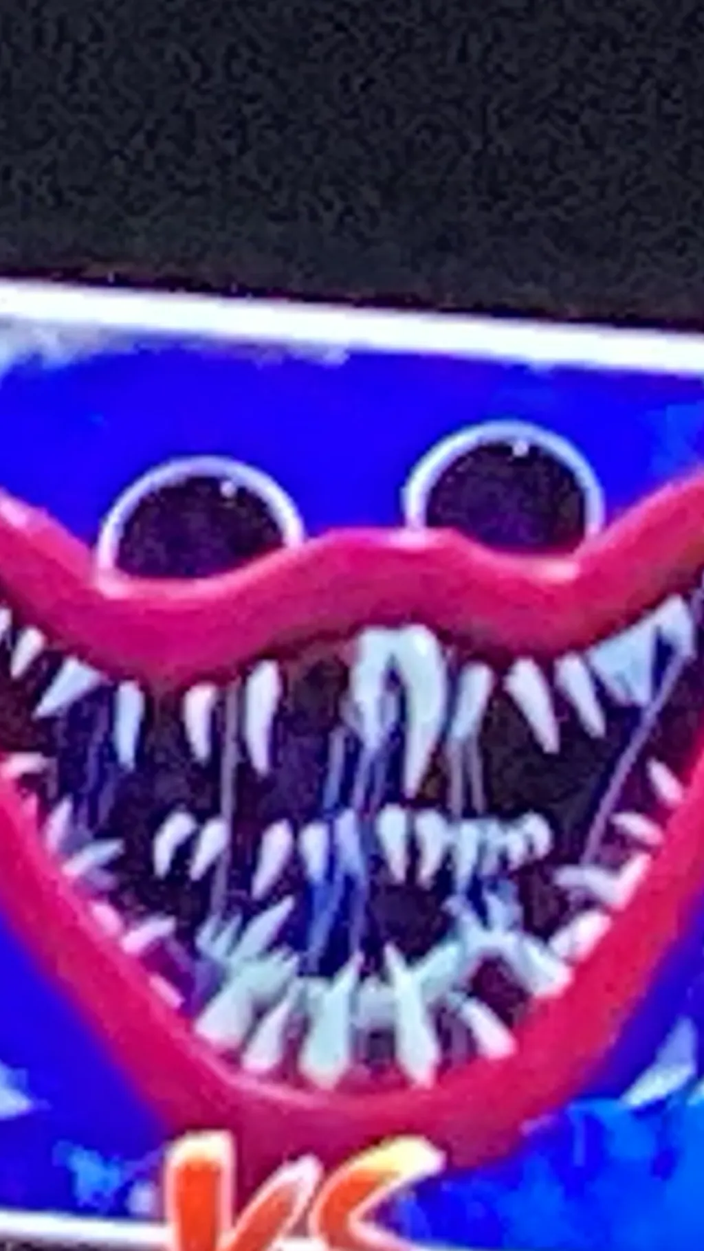 ai character: Huggy Wuggy  background