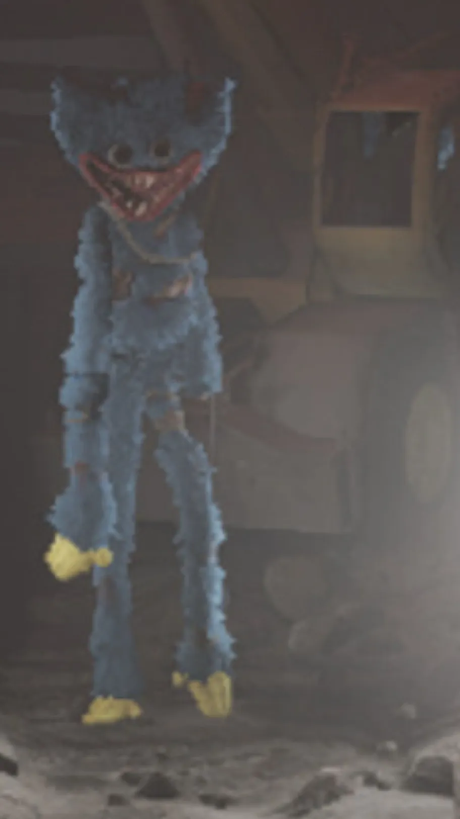 ai character: Huggy 4 background