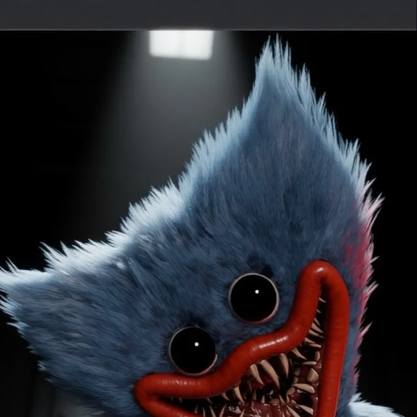 chat with ai character: Huggy wuggy *me*