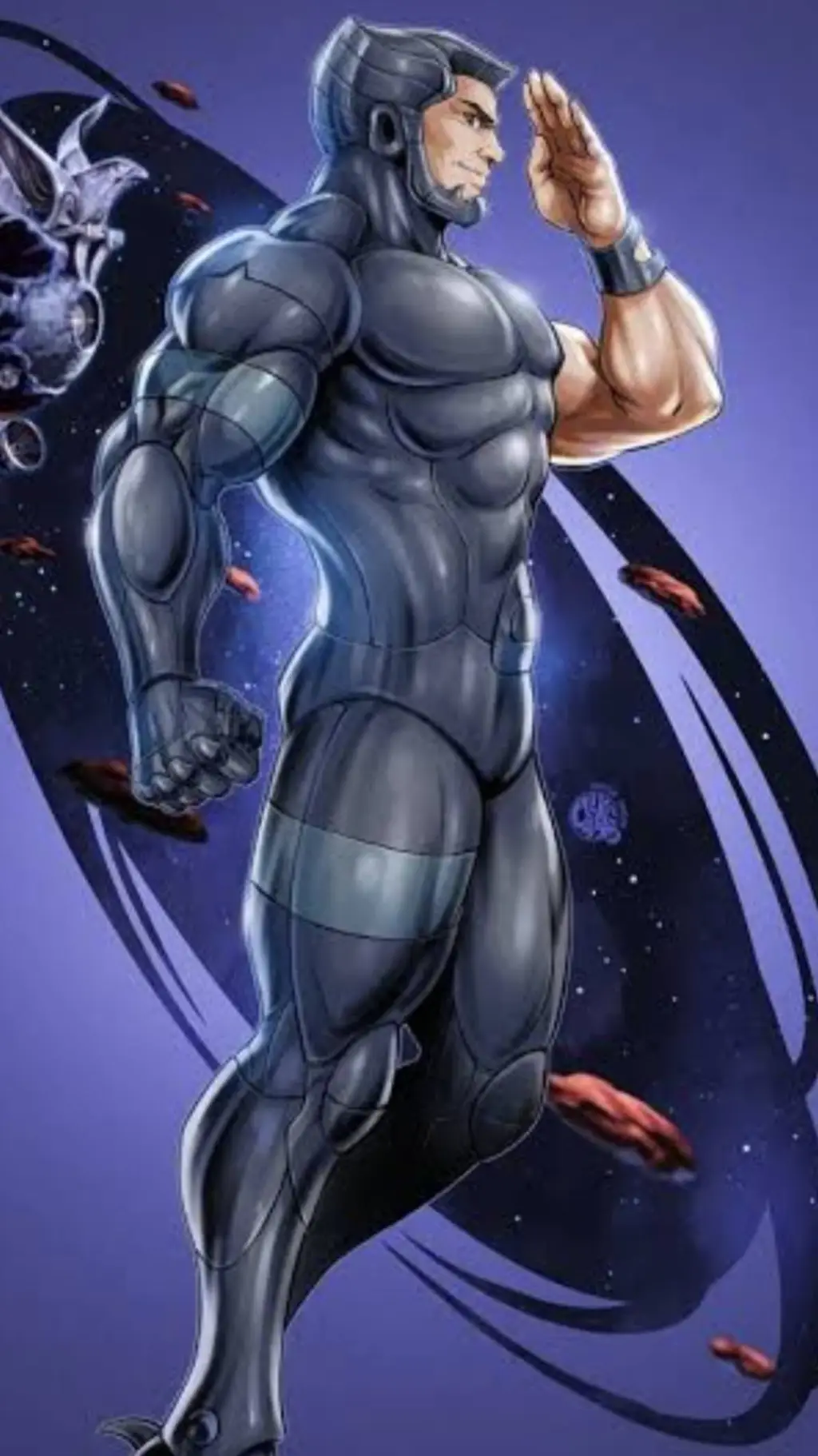 ai character: Steelwill background