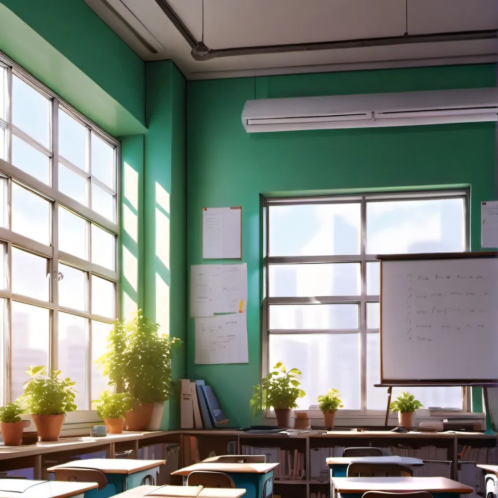 chat with ai character: Classroom