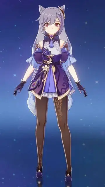 ai character: Кэ Цин background