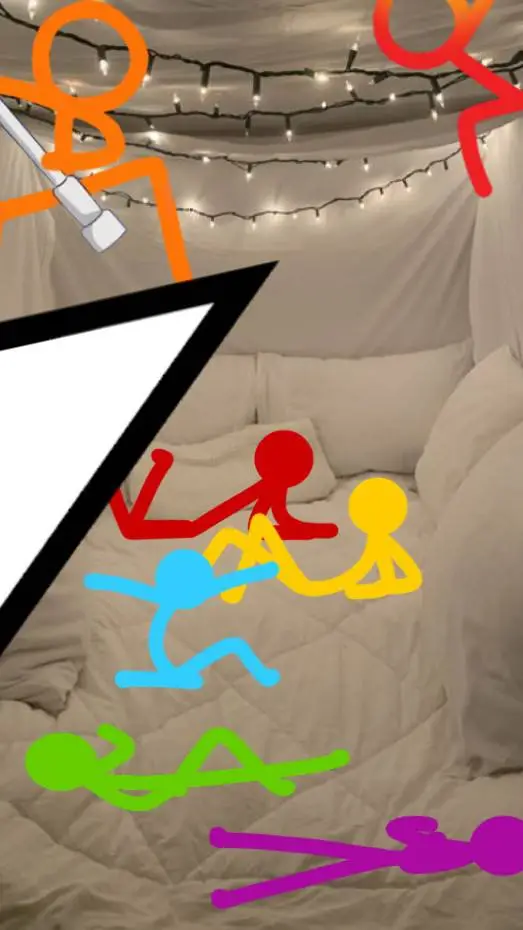 ai character: STICK MAN DRAMA  background