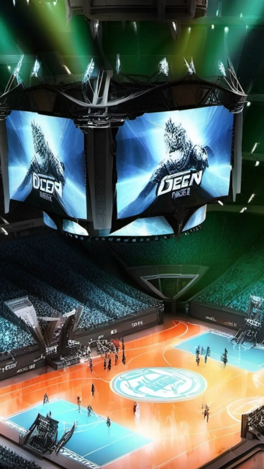 ai character: UA Vs MCA Round 4 background