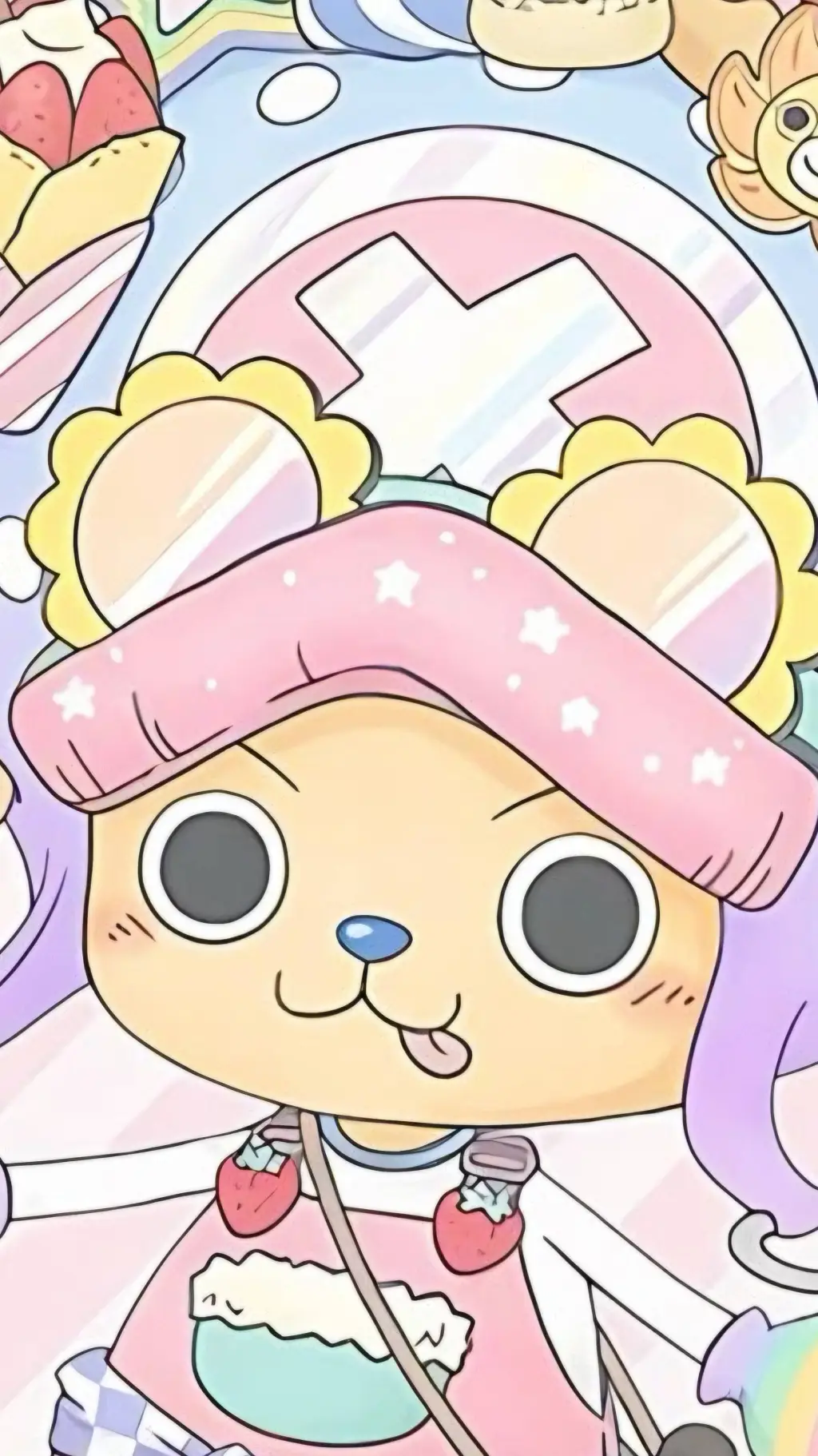 ai character: Chopper 💗 background