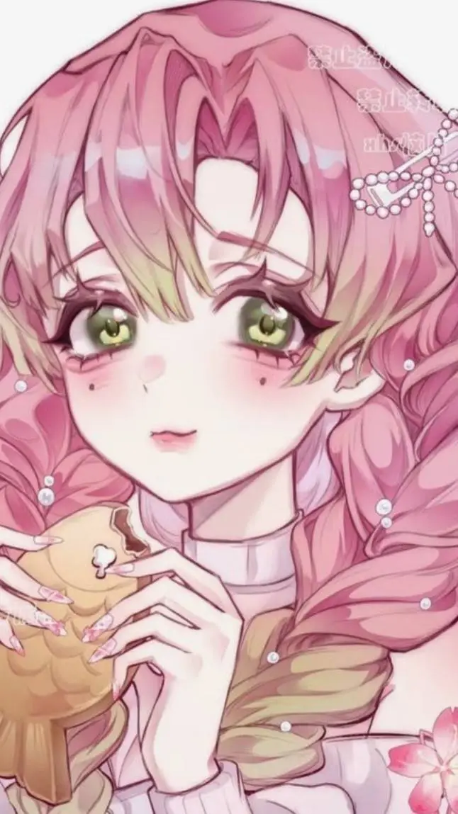 ai character: 🪷Mitsuri 💗 background