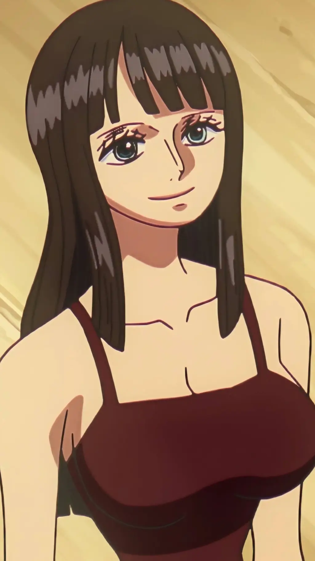 ai character: Nico Robin.  background