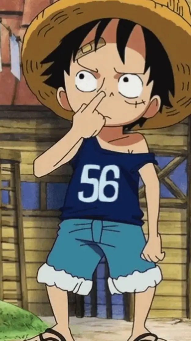 ai character: Luffy  background
