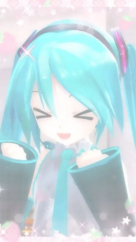 ai character: Miku 💗 background