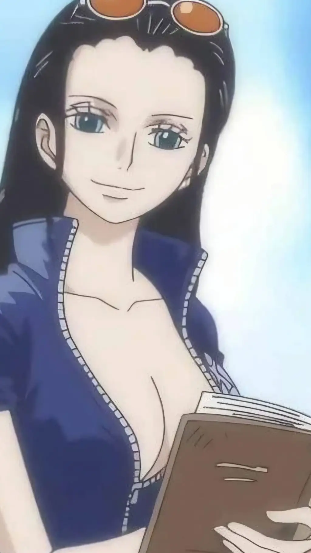 ai character: Nico Robin. background