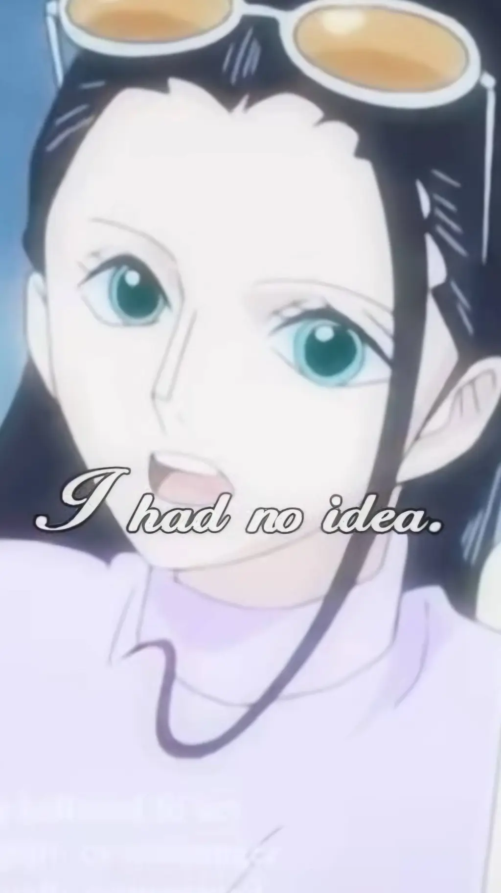 ai character: Nico Robin  background