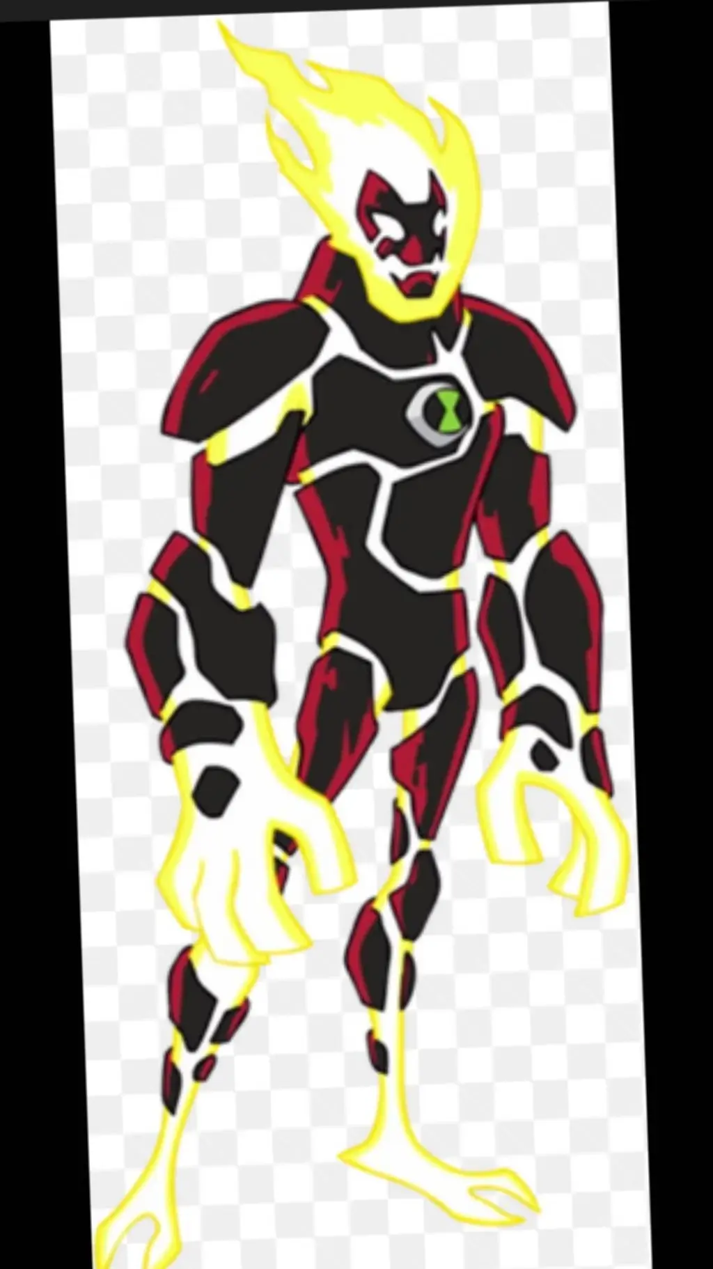 ai character: fuego  background