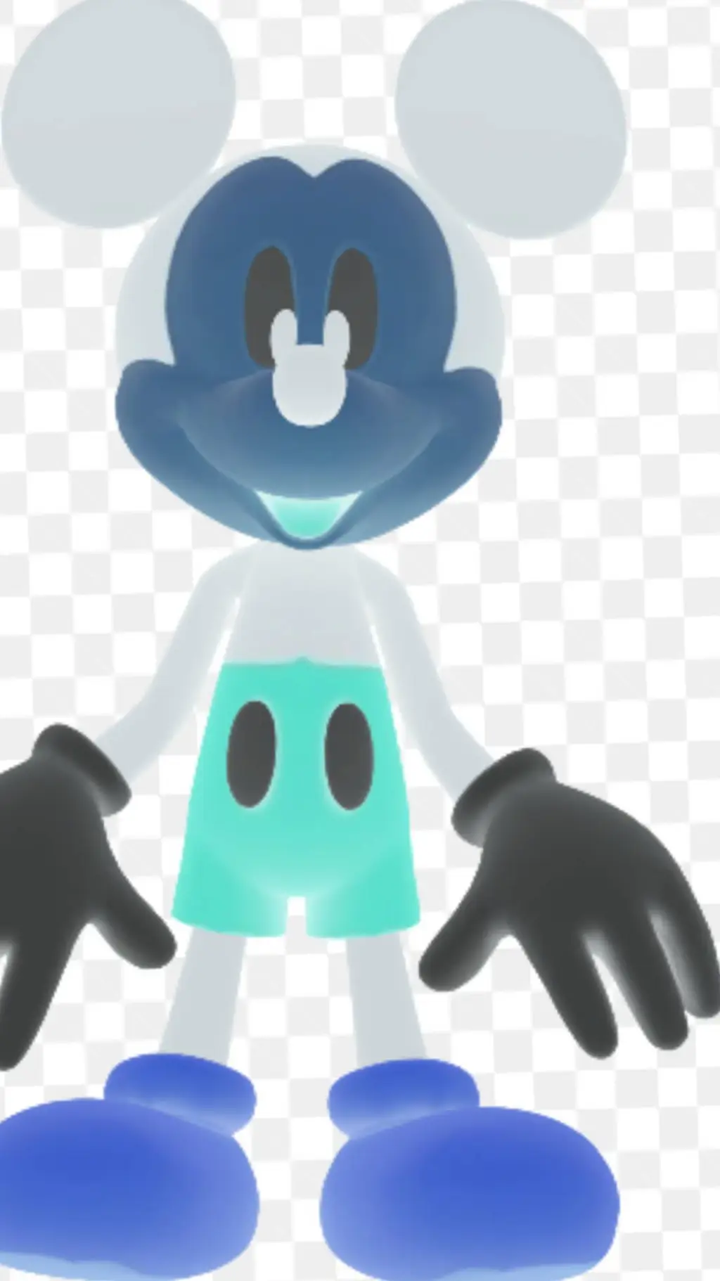 ai character: pn Mickey background
