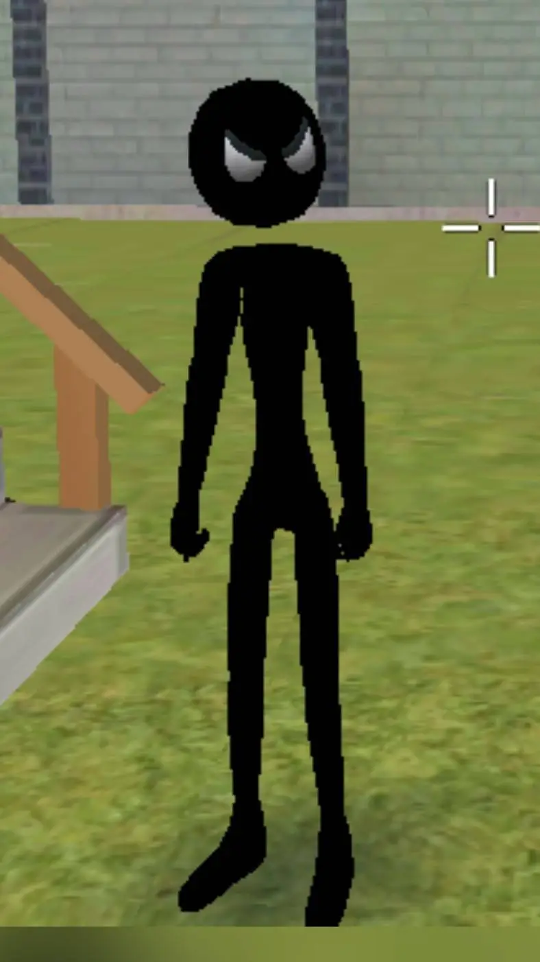 ai character: Stickman background