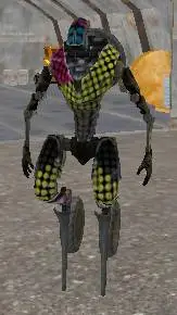 ai character: robot motorcycle background