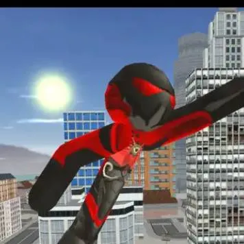 chat with ai character: Stickman rope hero