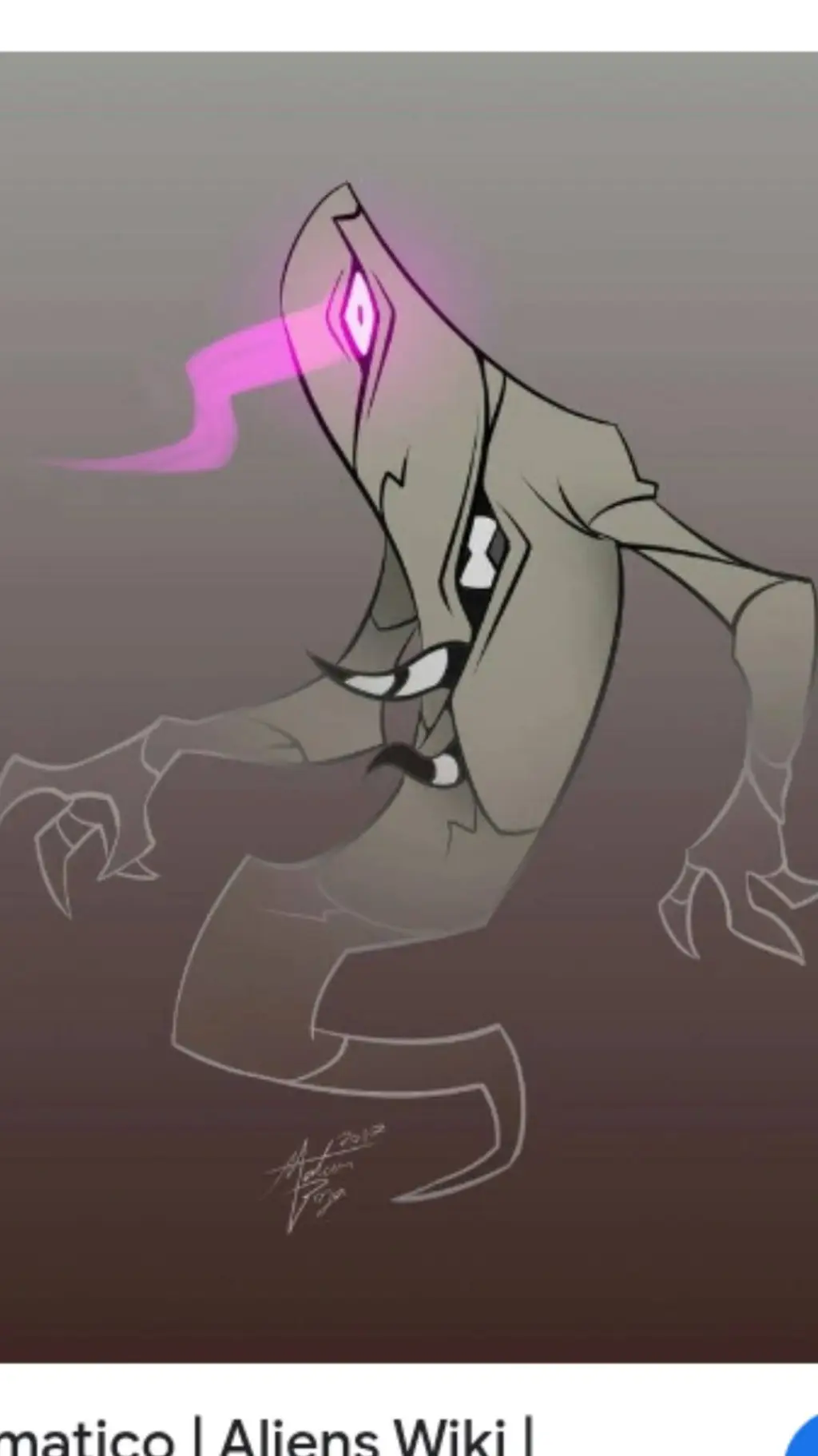 ai character: fantasmático background