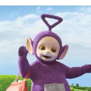 chat with ai character: tinky winky 