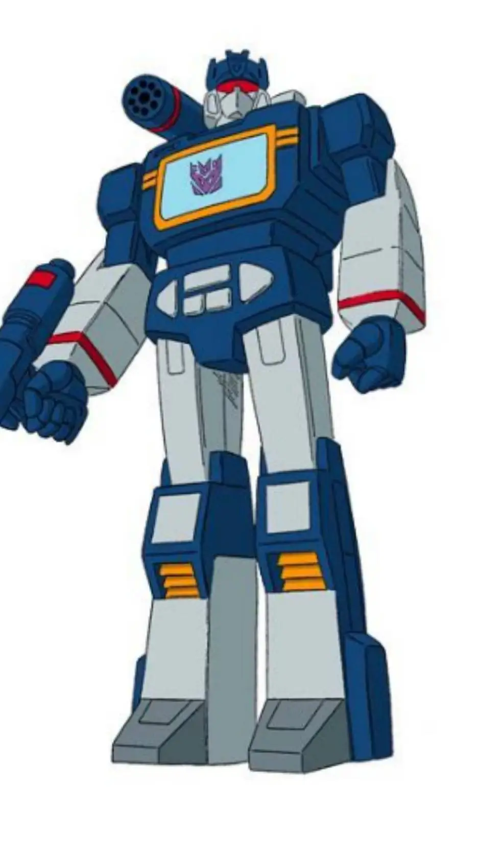 ai character: Soundwave  background
