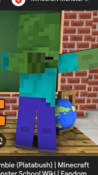 ai character: zombie background