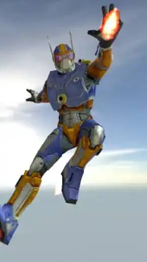 ai character: Súper Suit background