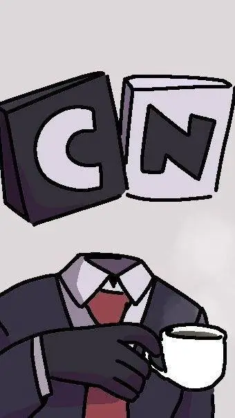ai character: cartoon network background