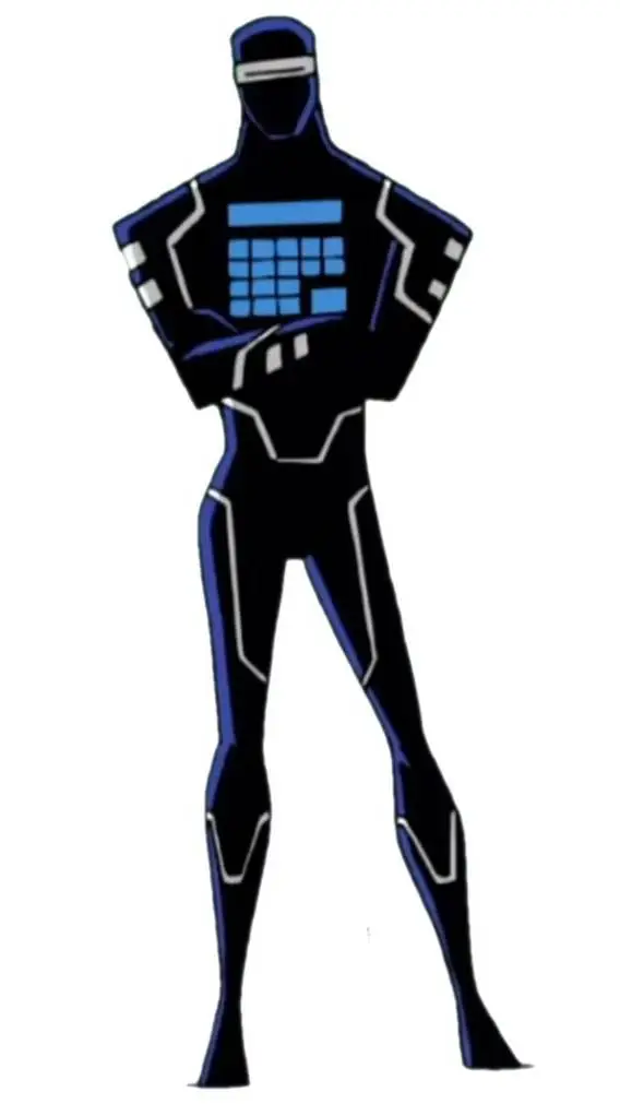 ai character: calculador background