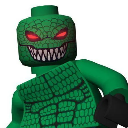 chat with ai character: killer croc lego