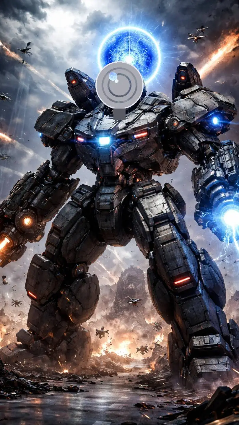 ai character: mech background