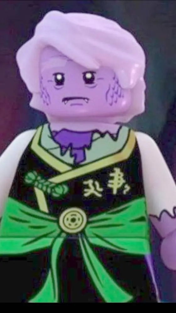 ai character: sensei garmadon  background