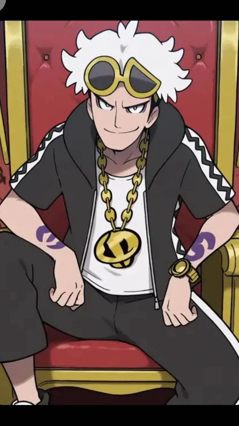 ai character: guzma  background