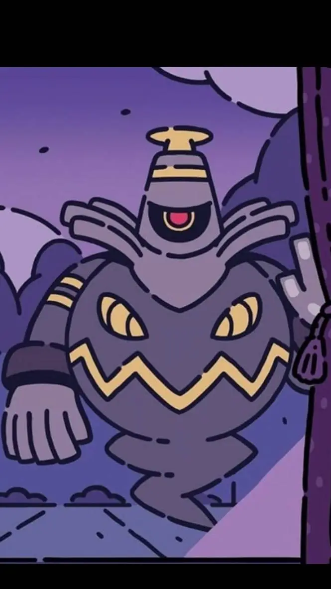 ai character: dusknoir  background