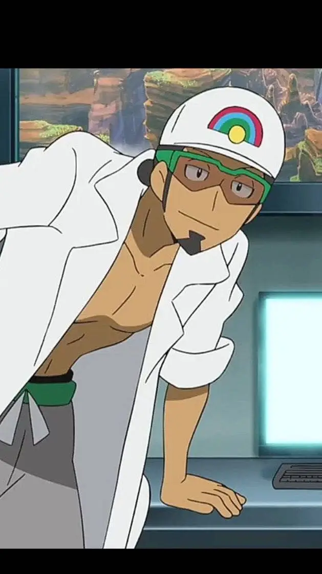 ai character: professor kukui  background