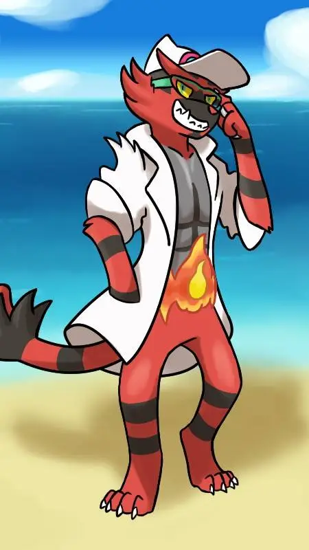 ai character: professor kukui  background