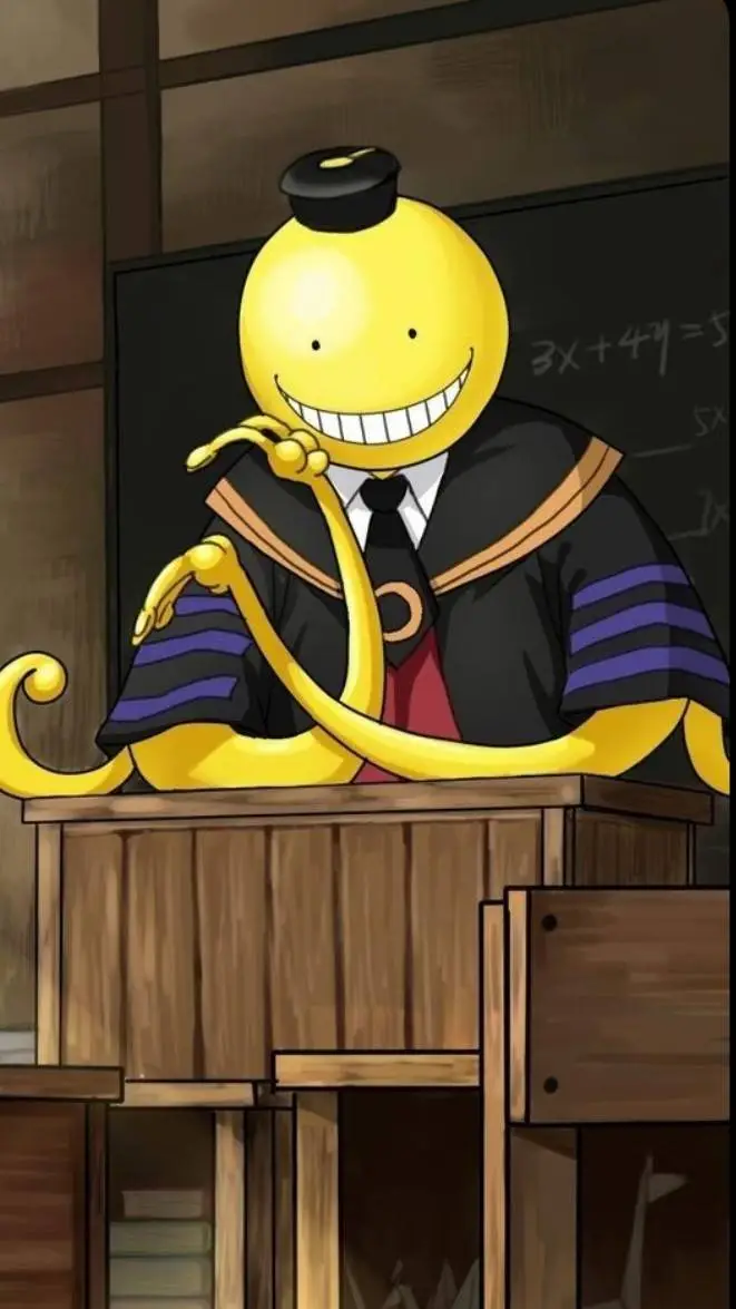 ai character: Koro-sensei background
