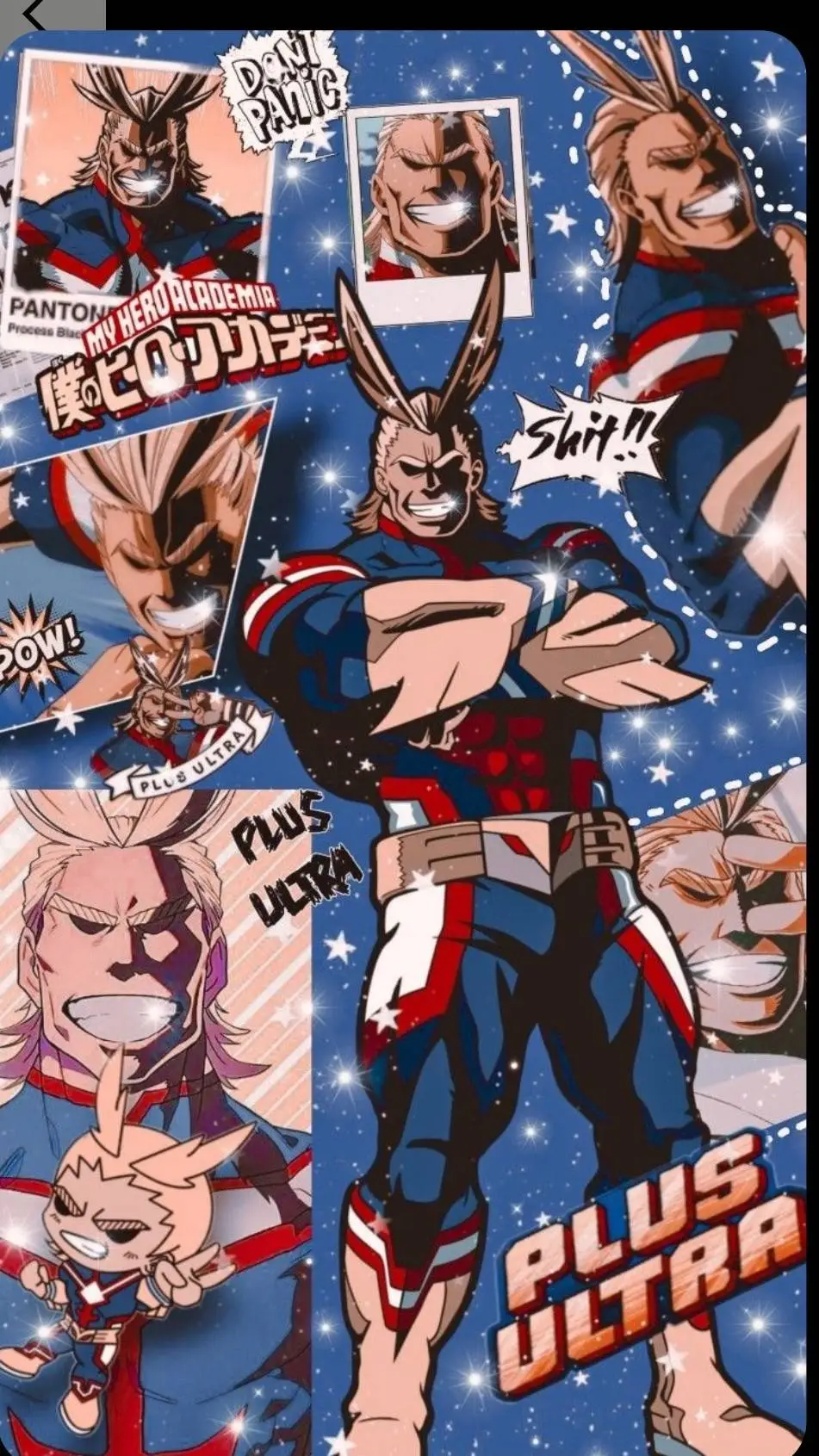 ai character: all might background