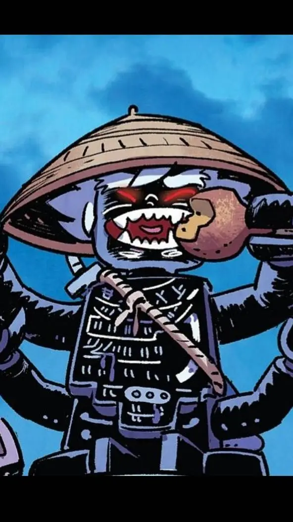 ai character: garmadon  background