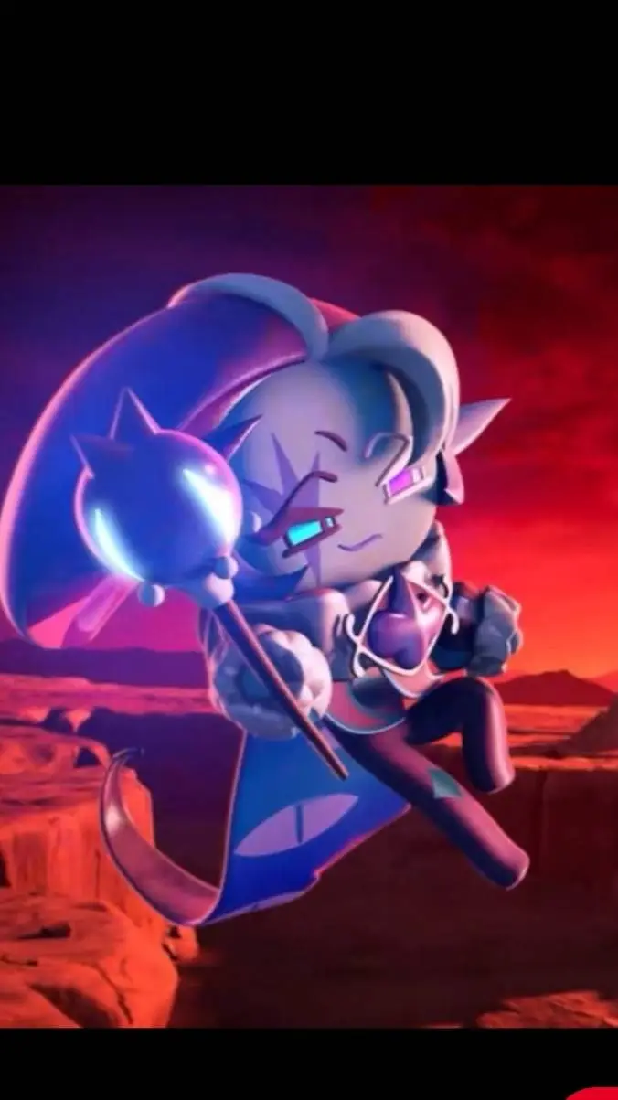 ai character: shadow milk  background