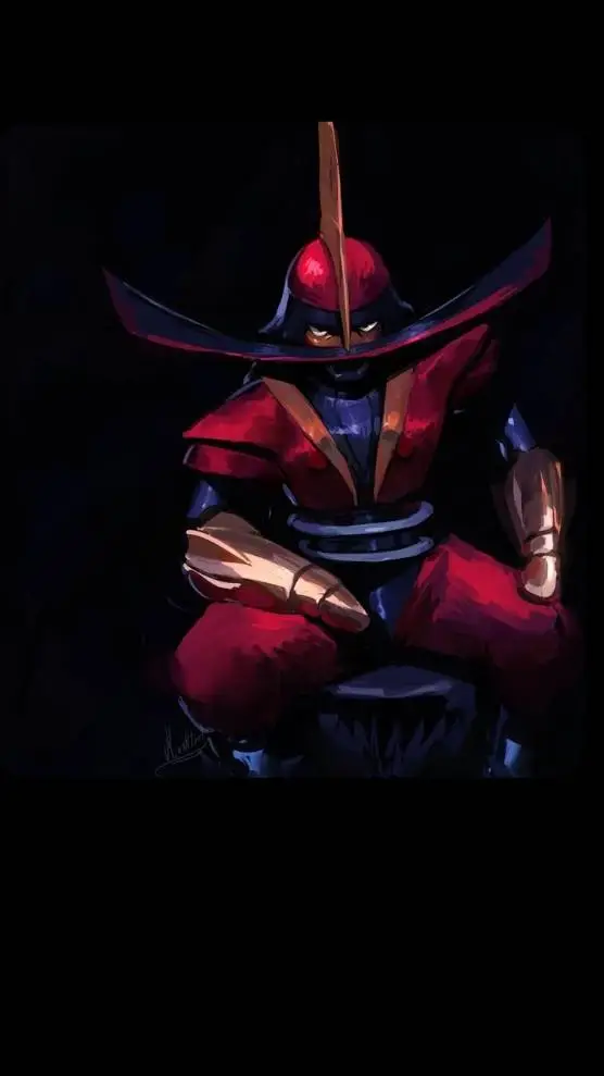 ai character: kingambit background
